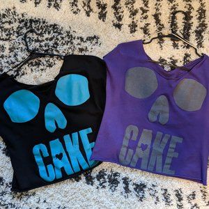 FNF Cake Skull crop top bundle